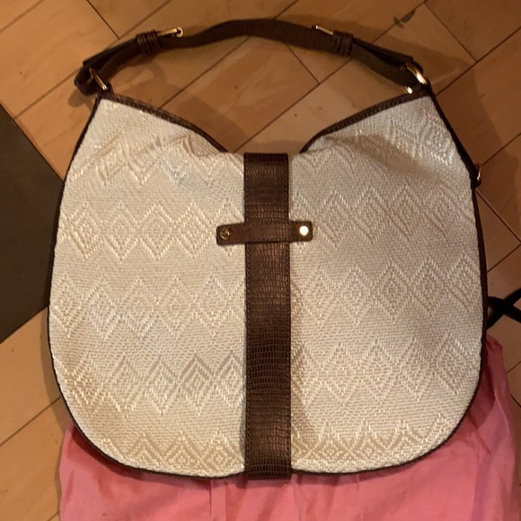 Francesco Biasia woven purse - Picture 4 of 6